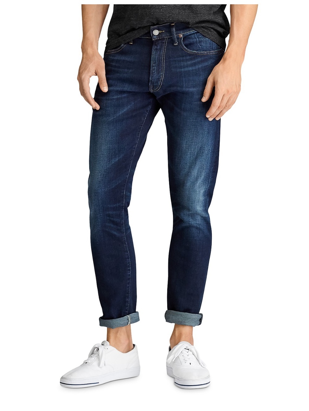 Polo by Ralph Lauren Men's Slim Indigo Blue Jeans